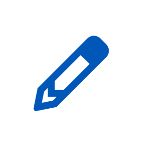 writing support icon