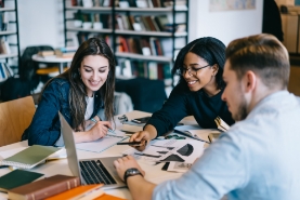group studying together